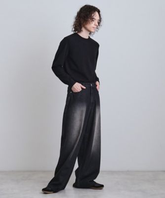 daiki WEB限定】スーパーワイドバギーデニムパンツ