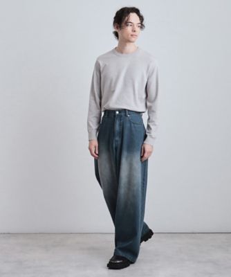 WEB限定】スーパーワイドバギーデニムパンツ