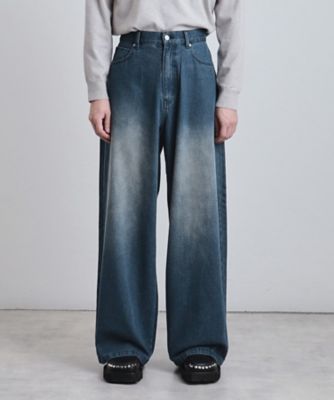 WEB限定】スーパーワイドバギーデニムパンツ
