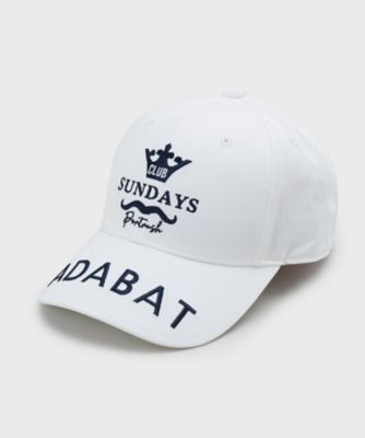 【新レーベル　ＡＤＡＢＡＴ　ＮＡＶＹ】サンデーズキャップ（２００２５０３２４０）