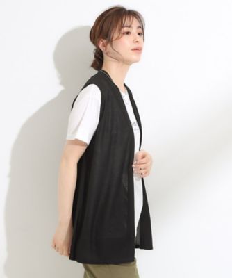 【２点セット】着回しいろいろ　ジレ＋ロゴＴシャツ（２００２５０３２５２）