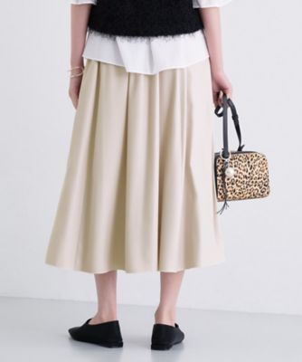 24 高級　美品　theory 牛革　レザー　スカート　23区　indivi 24 高級美品theory 牛革レザースカート23区indivi