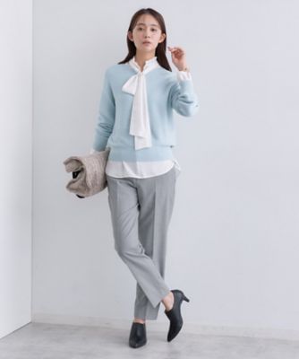 褒められパンツ／ウール混】スティックパンツ（2002503287