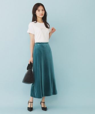 emmi ベロアナロースカート trim_ofnls_item7cc562508b6111e