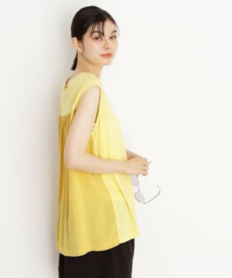 異素材切替フォトプリントＴシャツ【洗える】（２００２５０３３９８）