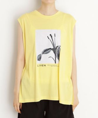 異素材切替フォトプリントＴシャツ【洗える】（２００２５０３３９８）