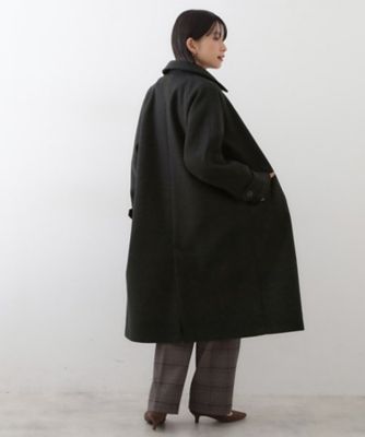 スタンドカラー　メルトンコート ジャージメルトンスタンドカラーコート（2002503406） | THE