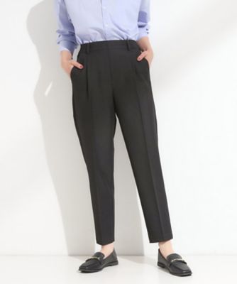 【SALE】SHOO LA RUE (Women)/シューラルー【洗える/SS-LL/美脚シルエット】すっきりきれい見え テーパードパンツ(2002503433) クロ019 パンツ・ズボン【三越伊勢丹/公式】