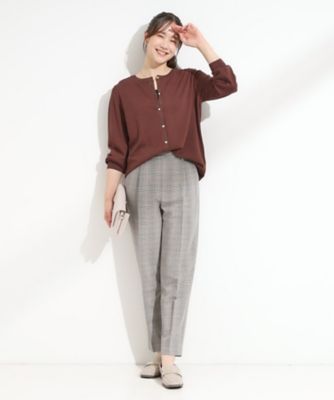 洗える／SS－LL／美脚シルエット】すっきりきれい見え テーパード