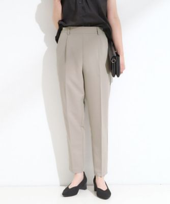 【SALE】SHOO LA RUE (Women)/シューラルー【洗える/SS-LL/美脚シルエット】すっきりきれい見え テーパードパンツ(2002503433) ベージュ052 パンツ・ズボン【三越伊勢丹/公式】