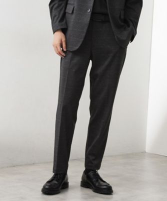 【美品/数回着用】OVERCOAT デニム トラウザーズ パンツ セットアップ ◇Gapstudio ハイライズ ドレープデニム トラウザー（デニム