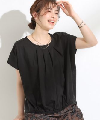 ＜SHOO LA RUE (Women)＞インせず決まる　異素材使い　デザイントップス（２００２５０３４６７）