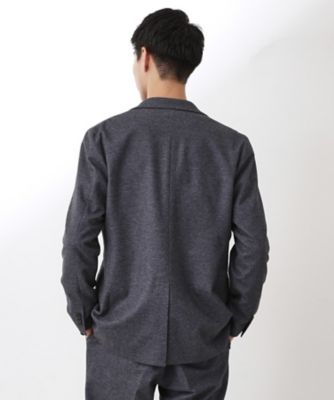 起毛TRジャージジャケット 【洗濯機OK／ストレッチ／セットアップ