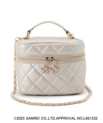 Kiki＆Lalaコラボ】キルティングバニティショルダー