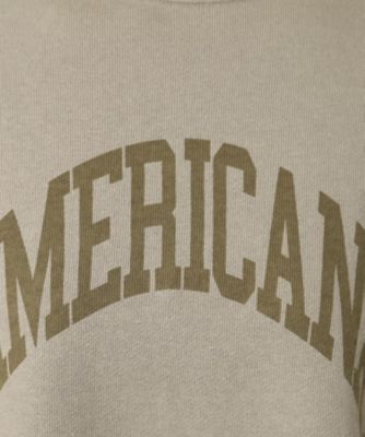 アメリカーナ Americana（アメリカーナ）ロゴスウェットプルオーバー