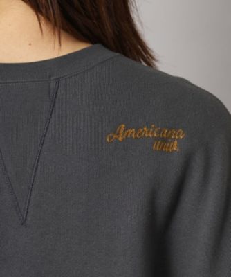美品☆アメリカーナ americana ロゴ スウェット プルオーバー Americana（アメリカーナ）ロゴスウェットプルオーバー