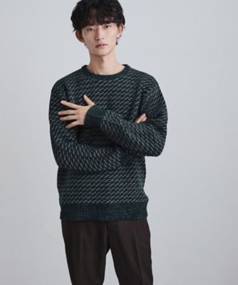 バーズアイモールニット（2002504477） | tk. TAKEO