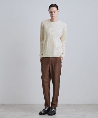 ケーブルクルーネックニット（2002504479） | tk. TAKEO