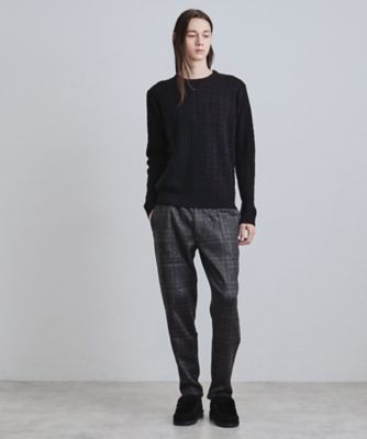 ケーブルクルーネックニット（2002504479） | tk. TAKEO