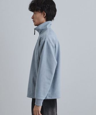 トップス TAKEO KIKUCHI sweat archive ポンチスウェードハーフジップ（2002504485） | tk