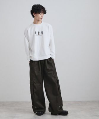 ピープル刺繍スウェット（2002504493） | tk. TAKEO