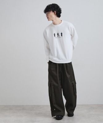 ピープル刺繍スウェット（2002504493） | tk. TAKEO KIKUCHI