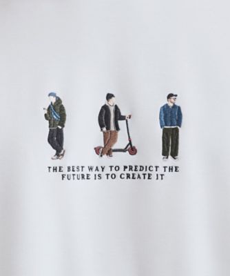 ピープル刺繍スウェット（2002504493） | tk. TAKEO KIKUCHI