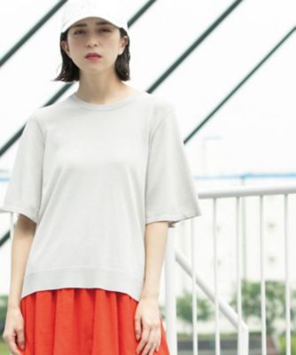 《６色展開／Ｓ－ＬＬサイズ》フレアスリーブニット【ＵＶ／接触冷感／抗ピル／洗濯機洗い可】（２００２５０４７５４）