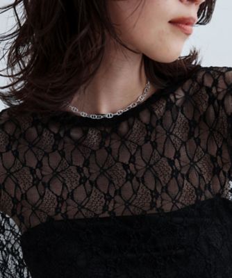 hussein chalayan レースカットソー hussein chalayan レースカットソー