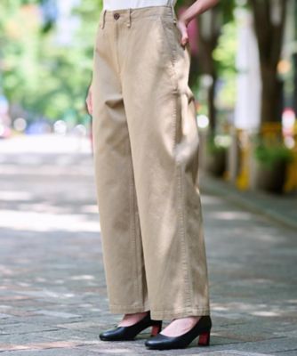 DRESSTERIOR (Women)/ドレステリア ヴィンテージワイドチノパンツ(2002504790)