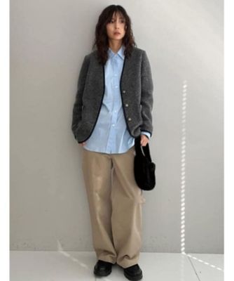 CLASSY．12月号掲載】ヴィンテージワイドチノパンツ