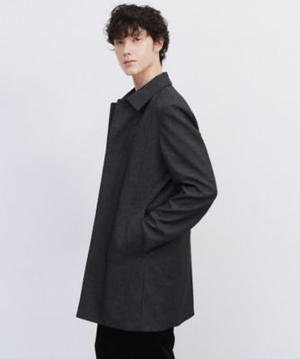 美品✨タケオキクチ　ステンカラーコート　ライナー　キルティング　黒　XL 赤タグ 美品✨タケオキクチ ステンカラーコート ライナー キルティング