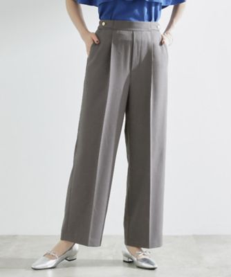 洗える／美脚ラインキープ】ワイドパンツ（2002505530