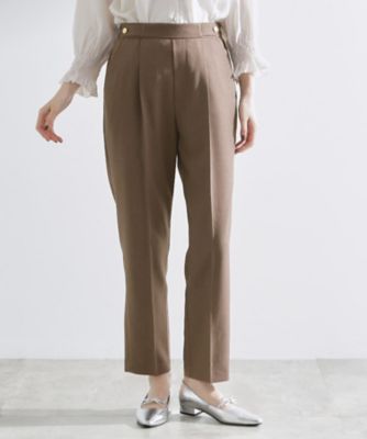 洗える／美脚ラインキープ】テーパードパンツ（2002505531