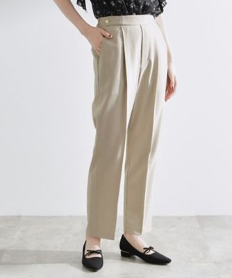 洗える／美脚ラインキープ】テーパードパンツ（2002505531