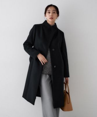 【極上の光沢】コムデギャルソン 総柄 スタンドカラーコート 2way 黒 極上の光沢】コムデギャルソン 総柄 スタンドカラーコート 2way