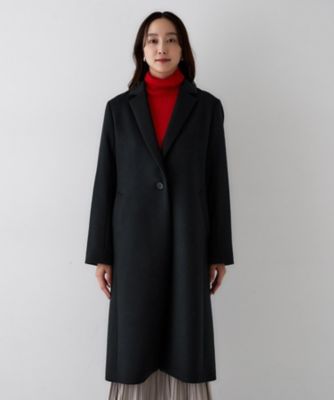 スタイリッシュ／オンオフ兼用】ウールチェスターコート