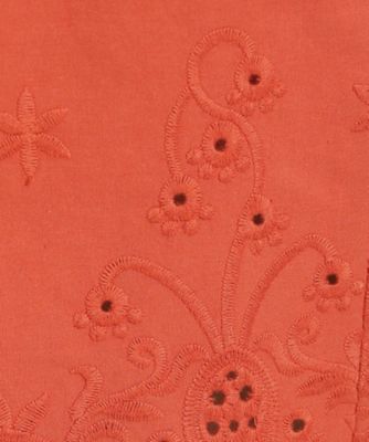 【Ｓ－ＬＬ】華やかさをプラスする　裾刺繍ストレートパンツ（２００２５０５６０１）