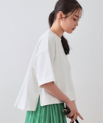 《５色展開》ワイドシルエットＴシャツ【洗濯機洗い可】（２００２５０５６９６）