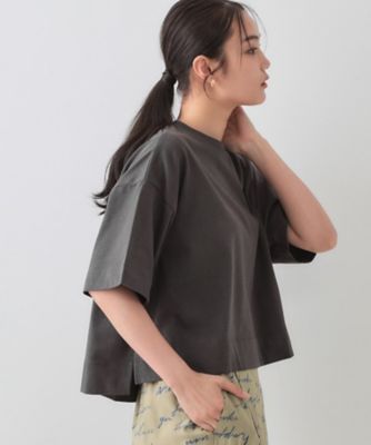 《５色展開》ワイドシルエットＴシャツ【洗濯機洗い可】（２００２５０５６９６）