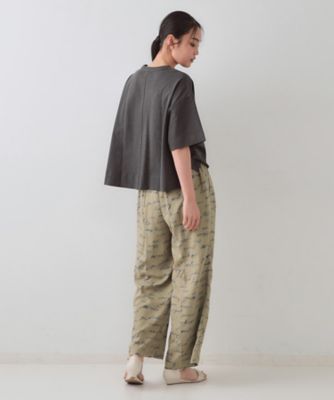 《５色展開》ワイドシルエットＴシャツ【洗濯機洗い可】（２００２５０５６９６）