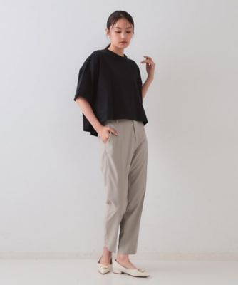 《５色展開》ワイドシルエットＴシャツ【洗濯機洗い可】（２００２５０５６９６）