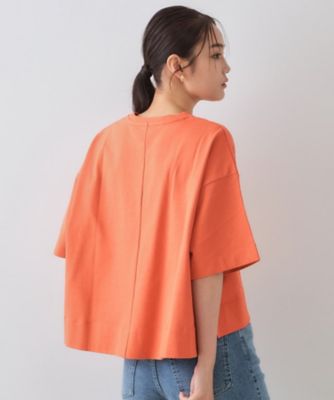 《５色展開》ワイドシルエットＴシャツ【洗濯機洗い可】（２００２５０５６９６）