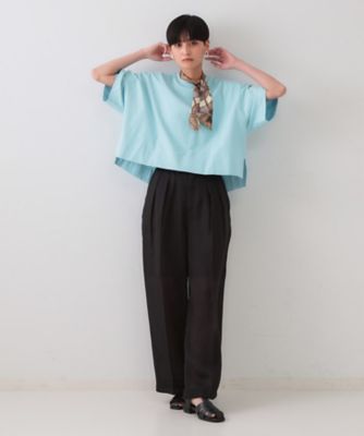 《５色展開》ワイドシルエットＴシャツ【洗濯機洗い可】（２００２５０５６９６）