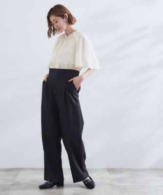 洗える／お仕事／二の腕カバー】ヴィンテージサテンブラウス