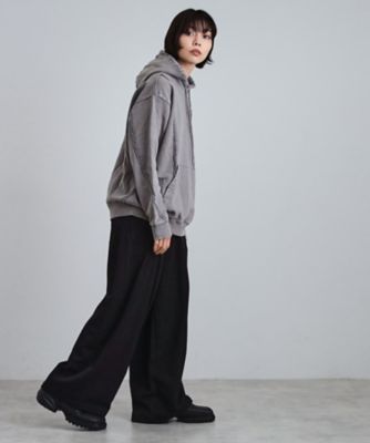 スーパーワイドバギースラックスパンツ（2002505765） | tk