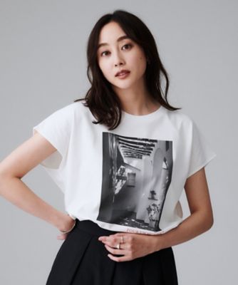 UNTITLED (Women)/アンタイトル 【コットン１００／プリントロゴ】フォトＴシャツ（２００２５０５７９６）