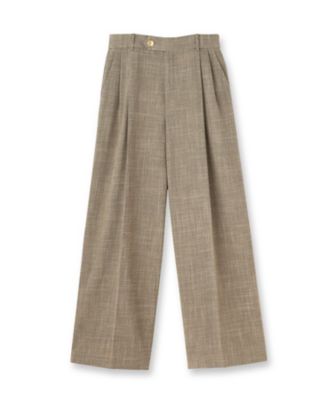 ✶組合せ・セット✶ UNTITLED ジャケット + Reflect パンツ 軽くて快適！】ウール混 ストレッチノーカラージャケット