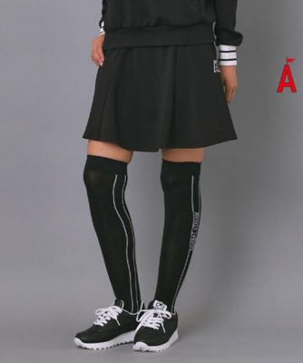 【新品】＊アダバット＊ 白スカート36 adabat アダバット キュロットスカート 白 無地 ロゴプリント
