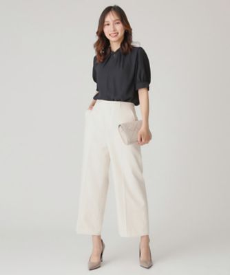 クラネ　パフスリーブブラウス 4月29日(火)発売アイテムのご紹介。程良い透け感と構築的なシルエット
